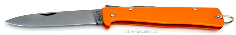 MERCATOR pocket knife carbon steel orange