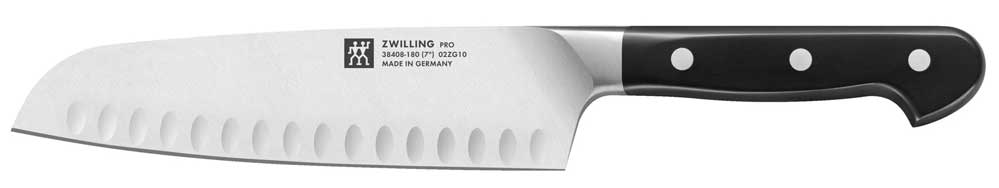 ZWILLING PRO Santoku knife 18 cm hollow ground