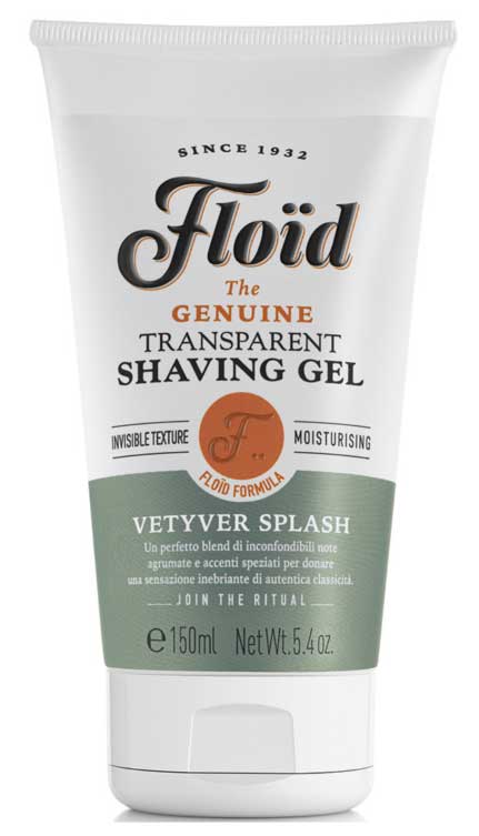 FLOID Shaving Gel Tras Shaving Gel Vetyver Splash 150 m