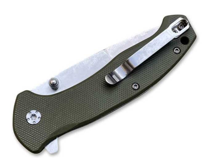 MASERIN Taschenmesser Sport Knife Spearpoint G10 Green