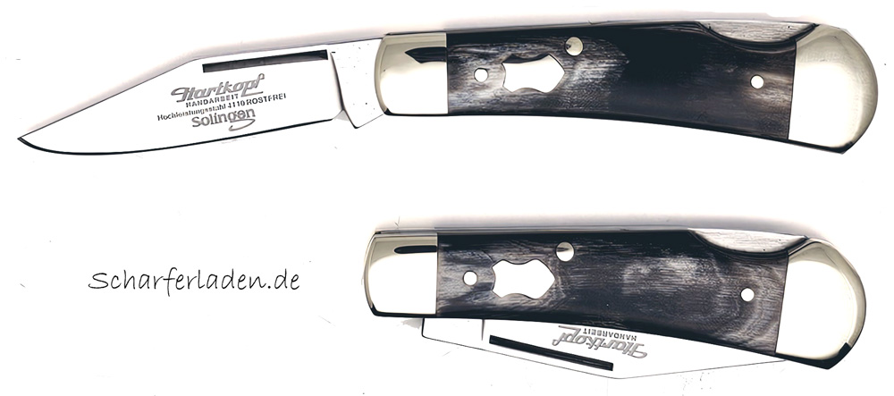 HARTKOPF Model 291 Pocket knife Bunthorn 1-piece