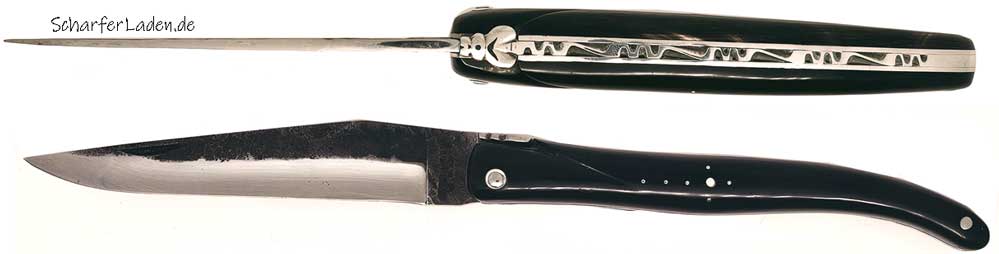 LAGUIOLE EN AUBRAC Pocket knife Buffalo horn Brut de Forge Blade