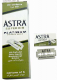 100 Rasierklingen ASTRA Superior Platinum ASP Astra Grn Rasierklinge