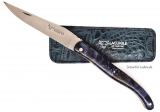 LAGUIOLE EN AUBRAC pocket knife special beechwood blue with case