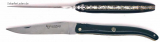12 cm LAGUIOLE EN AUBRAC Pocket Knife Ebony Double Blade Mosaic Pin